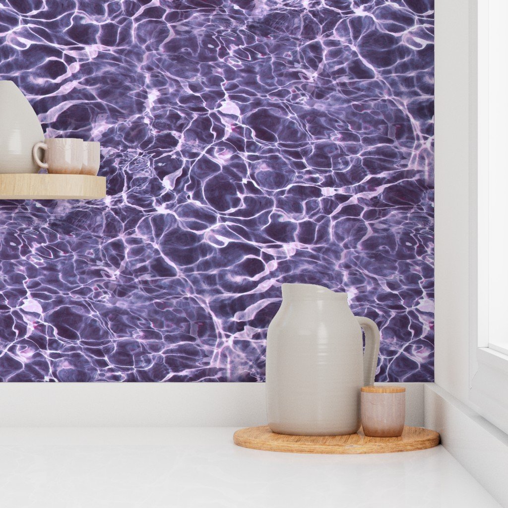 Bermuda Horseshoe Bay Pink Violet Water Ripples Home Decor Collection Interior Collection horseshoe bay wallpaper