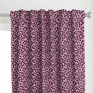 Leopard Spots Pink Home Decor Collection Home Styling Collection big cat curtain design