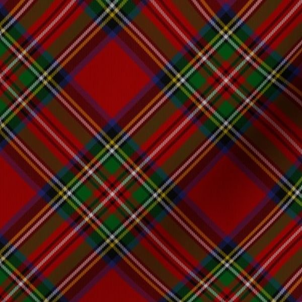 Royal Stewart Tartan Stuart Clan Plaid Tartan Home Decor Collection Interior Collection red plaid fabric design