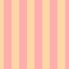Sand Pink and Apricot Summer Cabana Tent 2 Inch Stripes