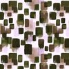 Abstract Earthy Brushstroke Blocks in Green and Brown