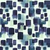 Abstract Brushstroke Blocks in Navy Purple and Soft Cream
