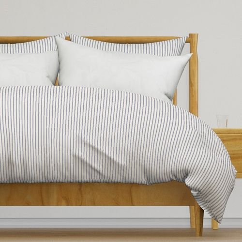 Micro Stressed Blue Denim Mattress Ticking Interior Collection Home Styling Collection blue denim duvet cover design