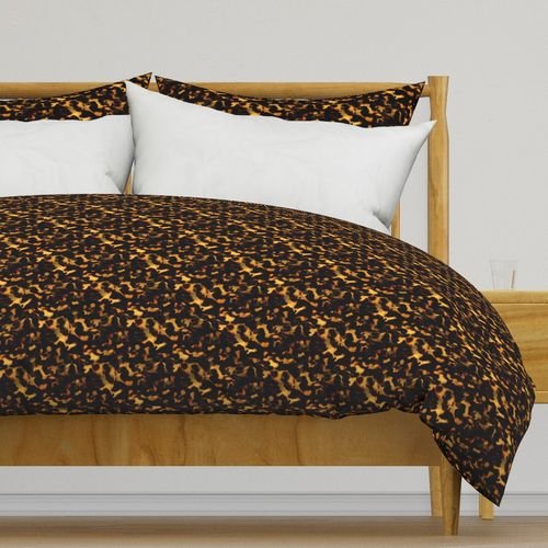 Smaller Gold and Brown Tortoiseshell Seamless Repeat Pattern Home Decor Collection Decor Collection gold tortoiseshell duvet cover design
