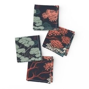 Japanese Tranquility Garden Endless Forest Interior Collection Decor Collection oriental garden napkins design