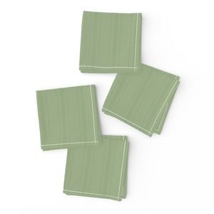 Tonal Sage Green Tailored Ticking Stripe Cottage Farmhouse Small Scale Interior Collection Design Collection soft design napkins design