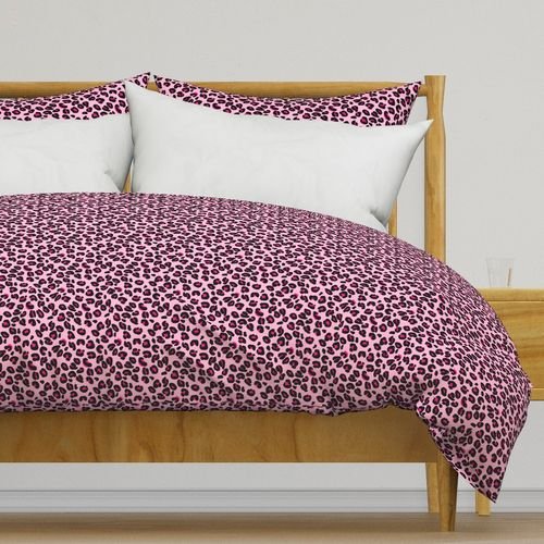 Leopard Spots Pink Home Decor Collection Home Styling Collection candy pink duvet cover design