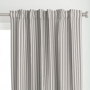 Trendy Large Brown Coco Pastel Brown French Mattress Ticking Double Stripes Home Decor Collection Home Styling Collection brown coco curtain design