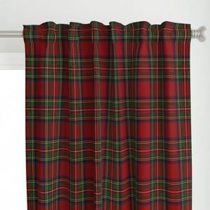 Royal Stewart Tartan Clan Plaid Home Decor Collection Home Styling Collection scottish tartan curtain design