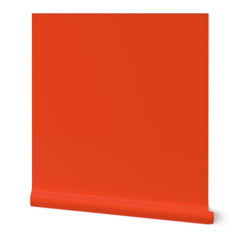 Citrus Orange Florida Colors of the Sunshine State Home Styling Collection Decor Collection orange solid wallpaper