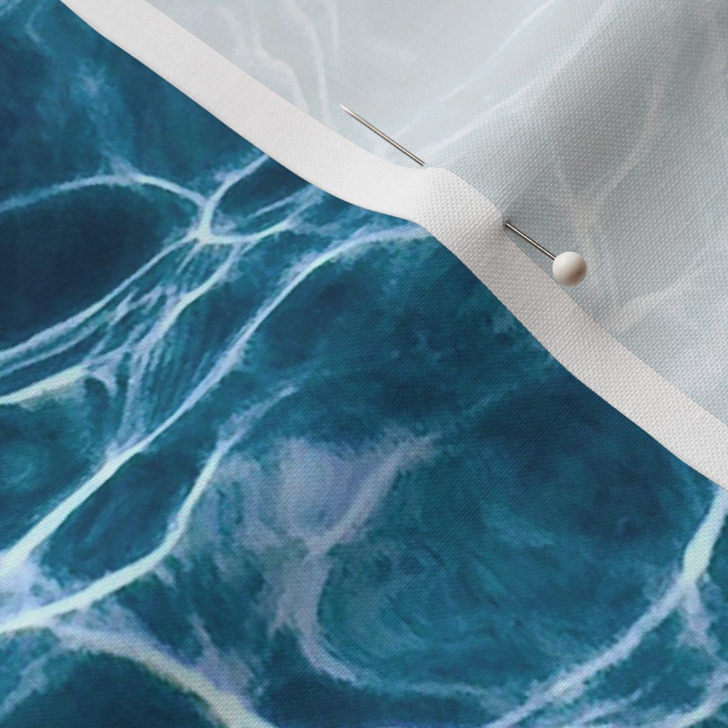 Naxos Aegean Blue Water Ripples Home Decor Collection Design Collection blue water fabric