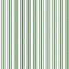 Fairway Green and White Pinstripe Fabric for Golf Club Style Interiors