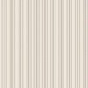 Misty Taupe Thin Ticking Stripes on Sandstone Cream