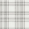 Driftwood Grey Large Traditional Tartan Plaid Pattern