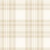 Powder Sand Vintage Cream Large Traditional Tartan Plaid Pattern