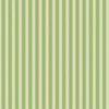 Serrated Kelp Green Small Stripe on Cream