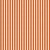 Serrated Tigerfish Orange Mini Stripe on Cream