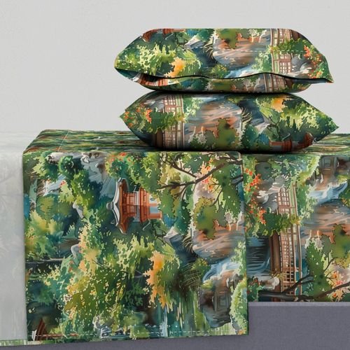 Eden of Tranquility A Japanese Water Garden Paradise Home Styling Collection Design Collection outdoor refuge sheet set design