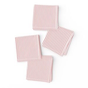 Dusty Rose Pinstripe in an English Country Garden Interior Collection Interior Collection english garden napkins design