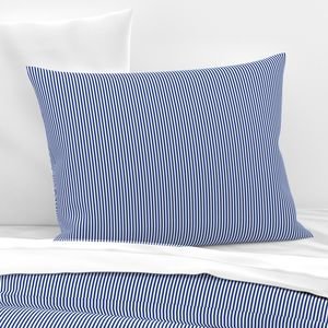 Naval Map Blue with White Pinstripes Dad Edit Design Collection Home Decor Collection blue pillow sham design
