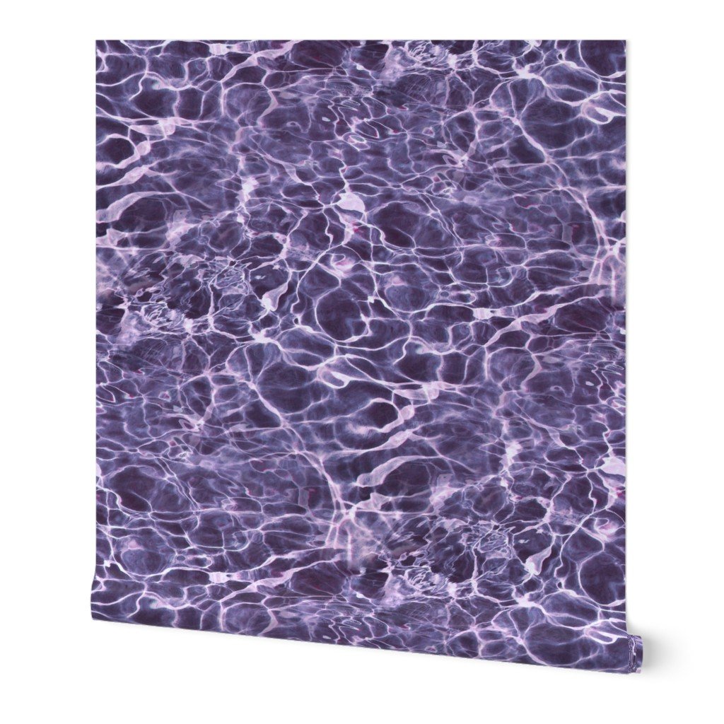 Bermuda Horseshoe Bay Pink Violet Water Ripples Home Decor Collection Interior Collection water ripples wallpaper