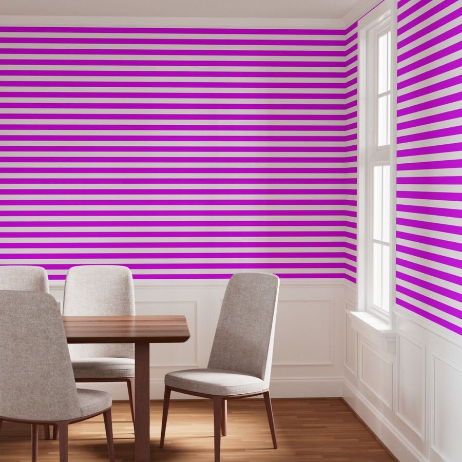 Orlando Orchid Pink Horizontal Tent Stripes Florida Colors of the Wallpaper florida pink wallpaper