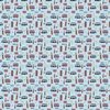 Small London England Handdrawn Motifs Big Ben Union Jack Palace Guard