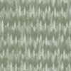 Endless Evergreen Forest with Fir Trees in Shades of Sage Green
