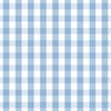 1 inch Airy Blue Gingham Check