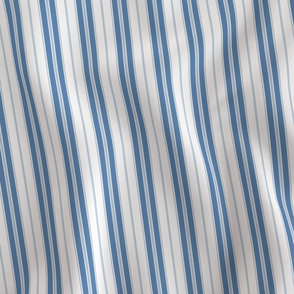 Lichen Blue and White Autumn Winter 2022 2023 Color Trend Mattress Fabric color trend fabric