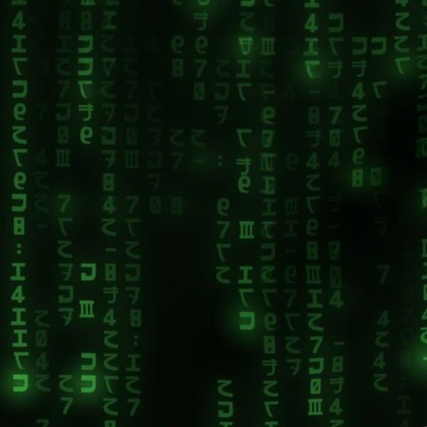 Neon Green Digital Rain Computer Code Decor Collection Decor Collection computer code fabric design