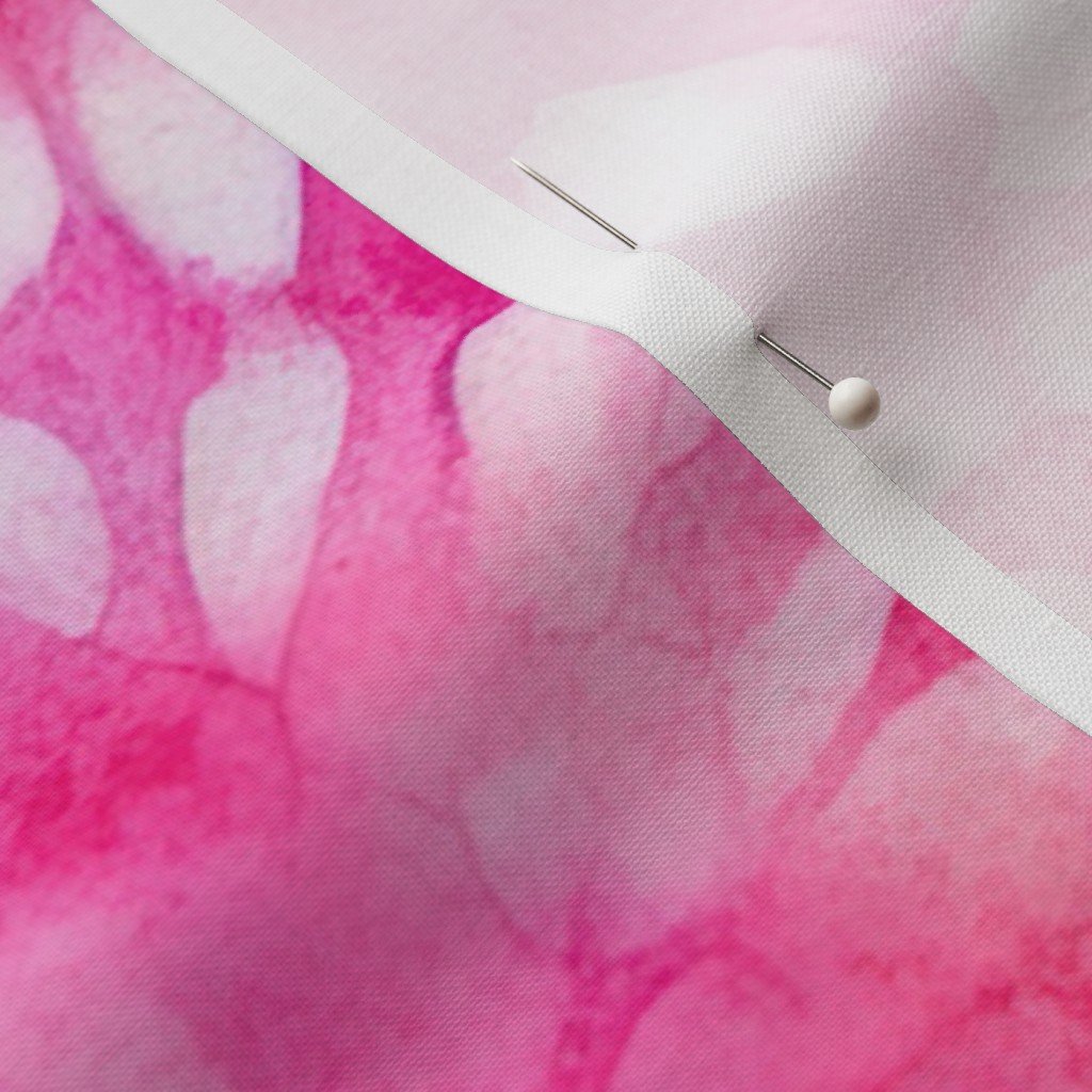 Jumbo Tie Dye Reddish Pink and Purple Circling Swirls Fabric dip dye fabric