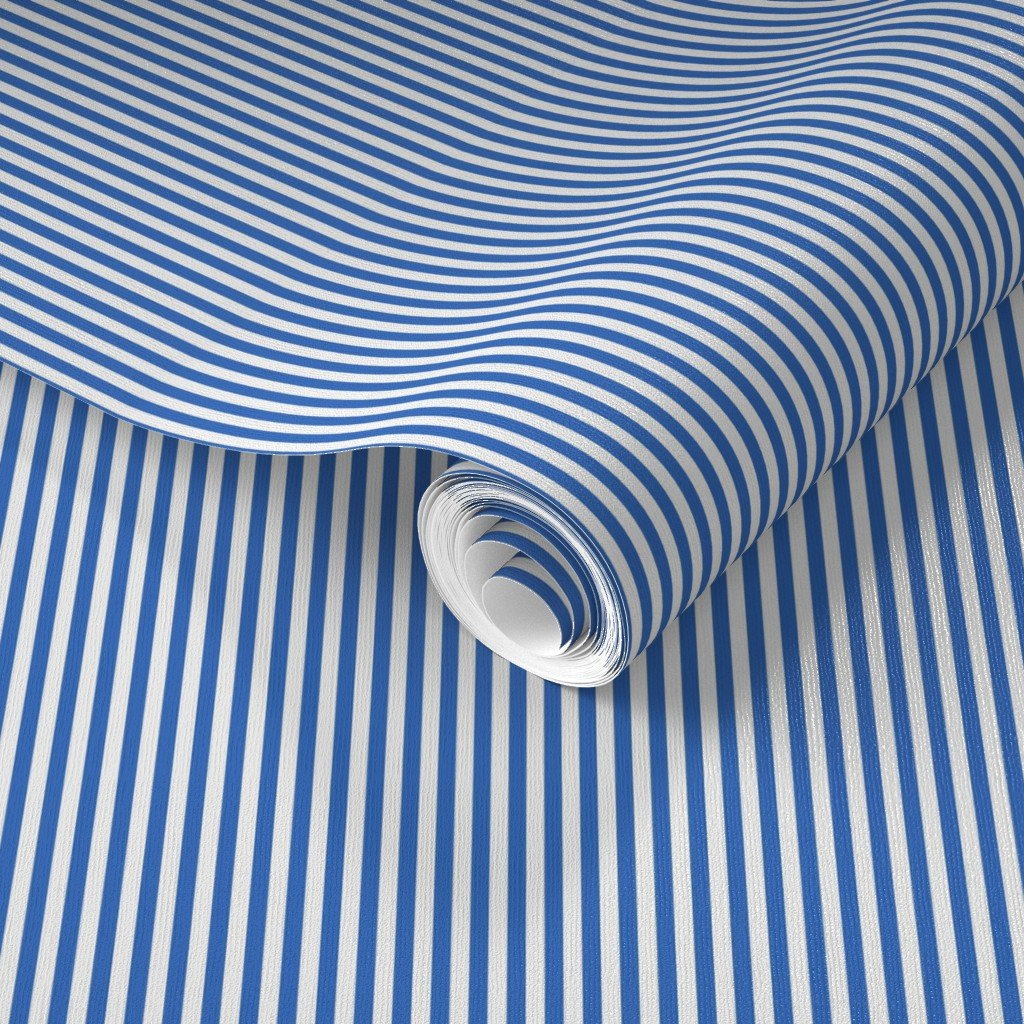 Sofa Nap Blue Pinstripe with White Pinstripes Dad Edit Wallpaper afternoon naps wallpaper