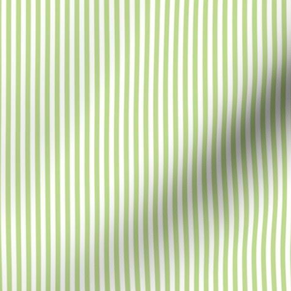 Grass Cuttings Green Pinstripe with White Pinstripes Dad Edit Home Styling Collection Home Decor Collection mown grass fabric design