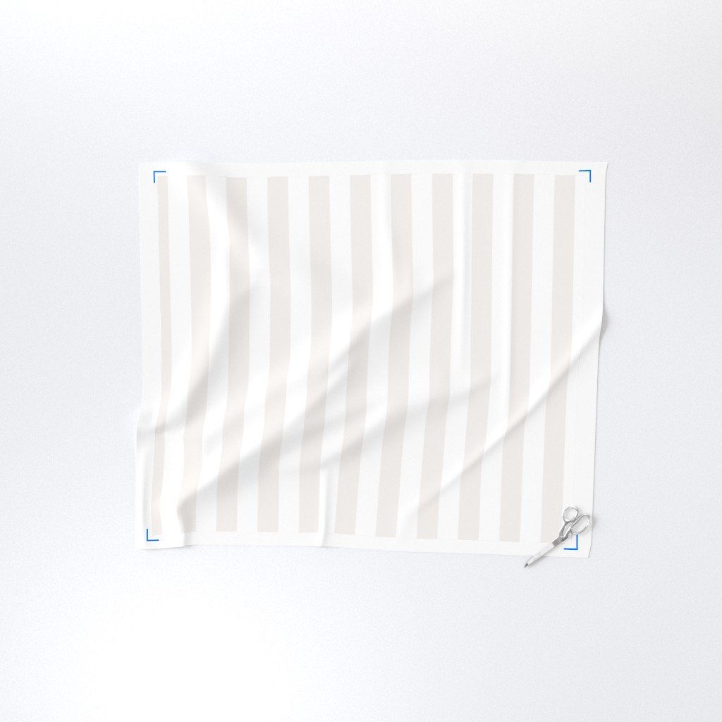 2 Inch Bone White Classic Stripe Pattern Fabric geometric fabric