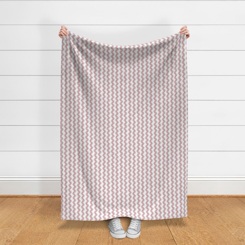 Vintage English Garden Tiny Soft Pink Rose Stripe Pattern on White Fabr Fabric bridal fabric