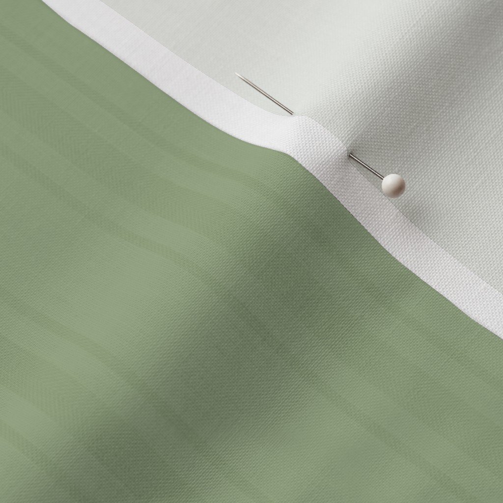 Tonal Sage Green Tailored Ticking Stripe Cottage Farmhouse Small Scale Interior Collection Design Collection subtle pattern fabric