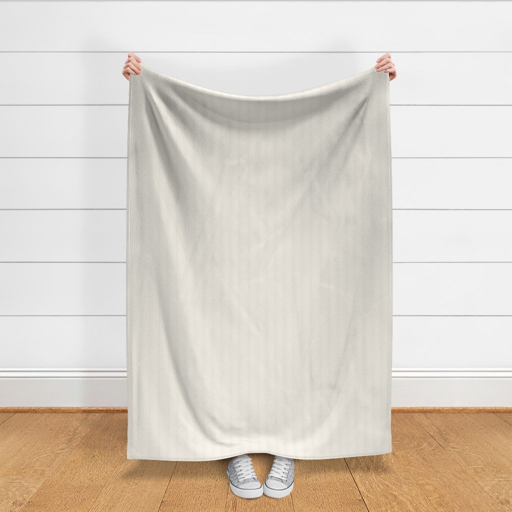 Tonal Soft Cream Tailored Ticking Stripe Cottage Farmhouse Small Scal Fabric cream stripe fabric