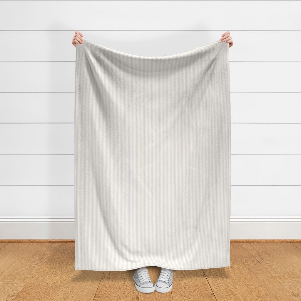 Classic Camel Tan Pinstripe on White Office Stripe Pattern Fabric banker stripe fabric