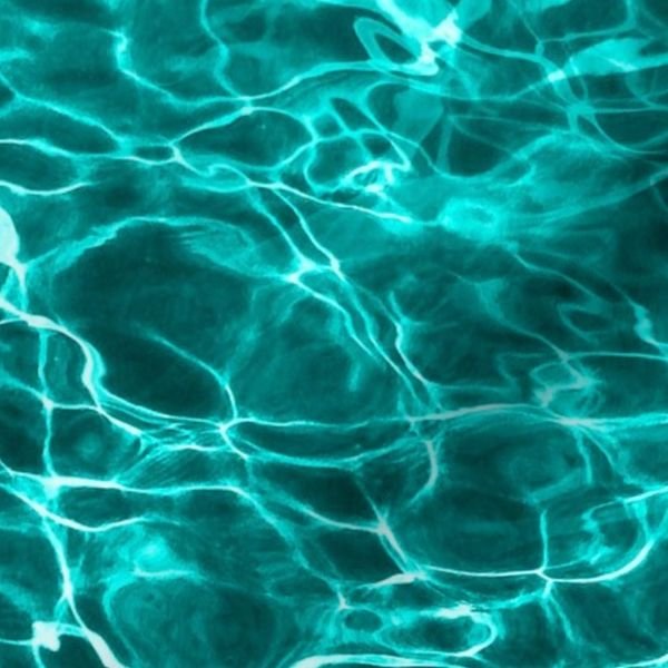 Curacao Playa Kenepa Electric Aqua Water Ripples Decor Collection Interior Collection caribbean beach fabric design