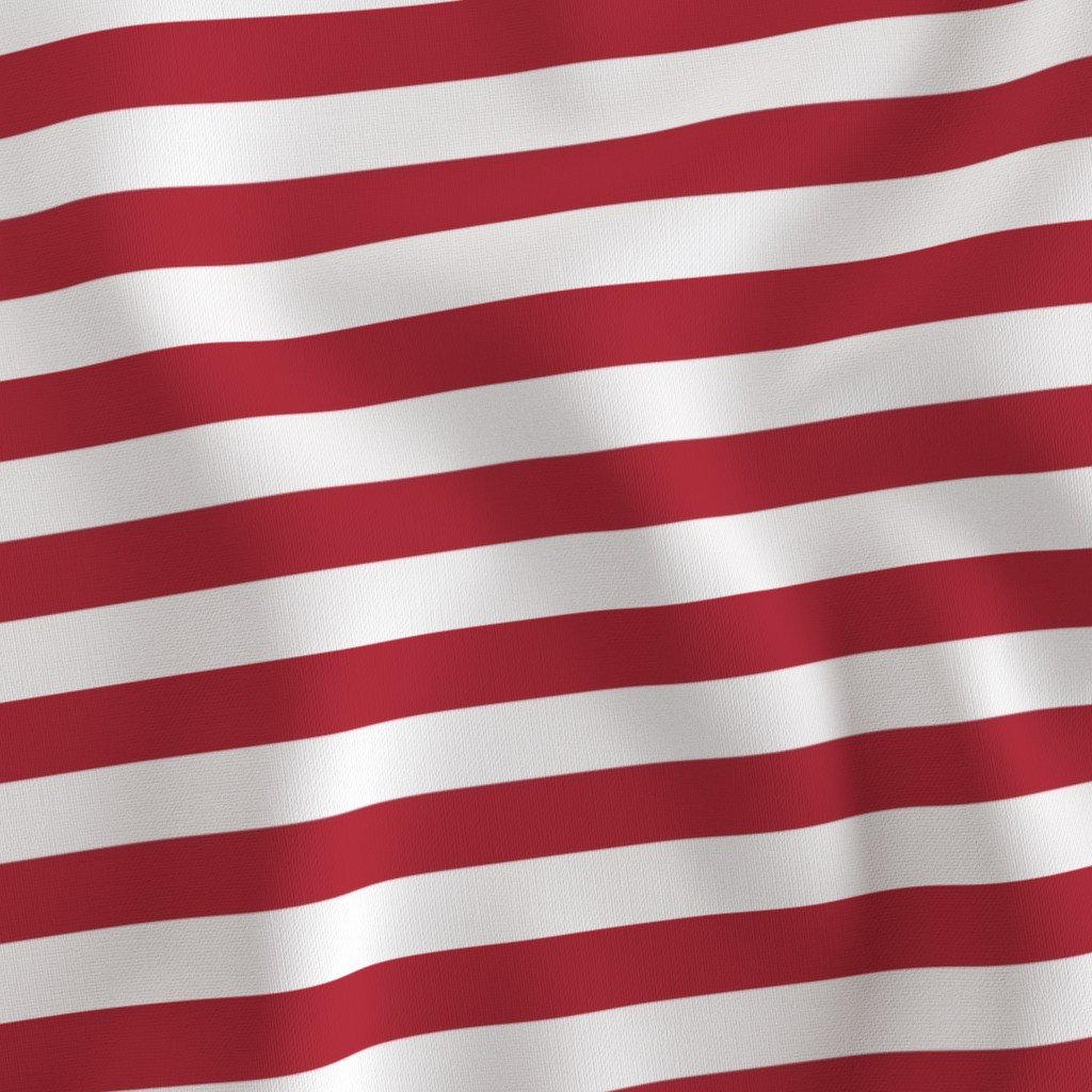 USA Flag Red and White Stripes Fabric 4th july fabric