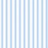 Mattress Ticking Narrow Striped Pattern in Pale Blue and White