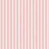 Trendy Large Coral Rose Pastel Coral French Mattress Ticking Double Stripes