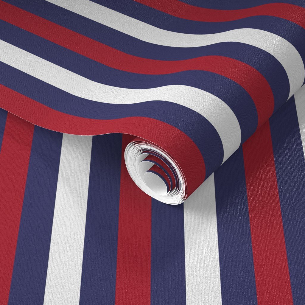 Small USA Flag Alternating Blue with Red and White Stripes Wallpaper flag stripes wallpaper