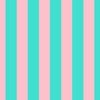 Bold Coastal Classic Turquoise and Pink Cabana Tent Stripe