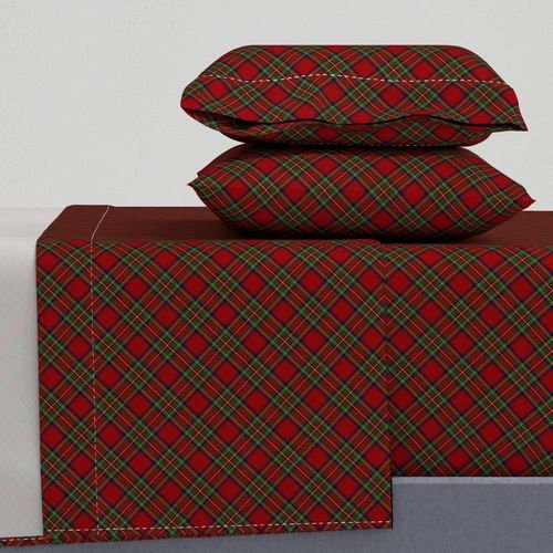 Royal Stewart Tartan Stuart Clan Plaid Tartan Design Collection Design Collection scottish tartan sheet set design