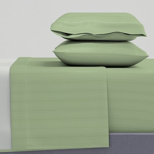 Tonal Sage Green Tailored Ticking Stripe Cottage Farmhouse Small Scale Interior Collection Design Collection thin stripe sheet set design