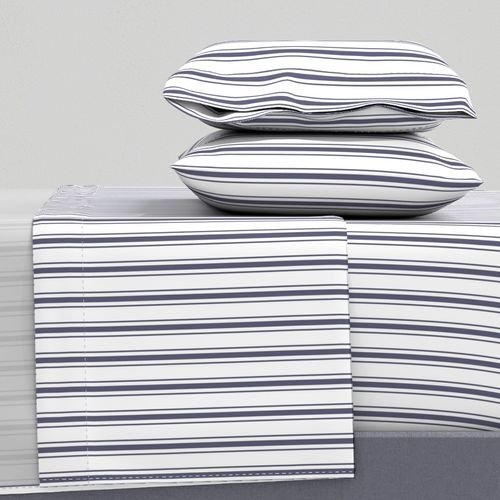 Mattress Ticking Midnight Blue Interior Collection Home Styling Collection mattress ticking sheet set design