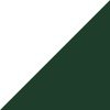 Bold Forest Green and White Oversized Geometric Diamond