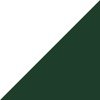 Bold Forest Green and White Oversized Geometric Triangle